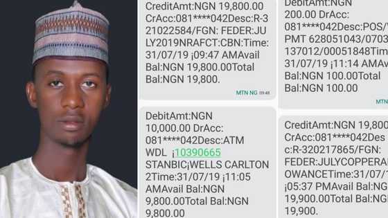 Wani dan bautar kasa ya ja hankalin NYSC bayan an biya shi alawus sau 2 a wata guda