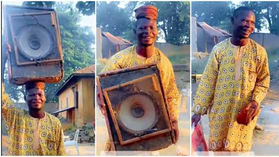 "I know this man": Village DJ carries his speaker on his head as he goes to play, video trends on TikTok