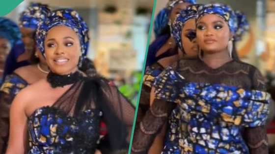 "Beautiful and classy": Bride and her asoebi ladies show off creative ankara outfits, look dashing