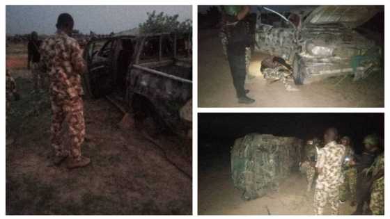 Breaking: Army releases photos as troops recover truckload of petrol in Borno