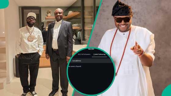 What could he have done? Davido unfollows logistics manager Israel DMW, fans say: "That's childish"