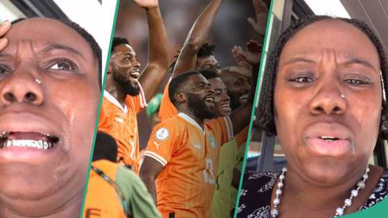 "I need oxygen": Teni weeps bitterly over Nigeria's loss in the 2023 AFCON final, loses N3m bet