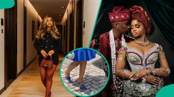 "My generation are living in delusion": Priscilla Ojo reacts to backlash for repeating wedding shoe