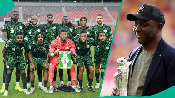 NFF President sends message to Super Eagles stars ahead of World Cup playoff vs Gabon