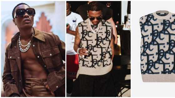 Price check: Sweater Wizkid wore in Call Me Everyday music video costs over N900k