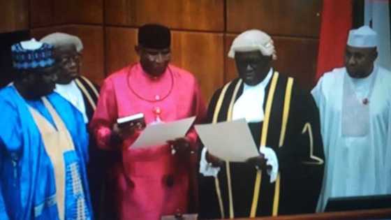 BREAKING: Senator Omo-Agege emerges deputy Senate president
