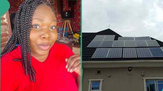 Electricity in Nigeria: Lady shows 24/7 solar system that carries everything in her house for years