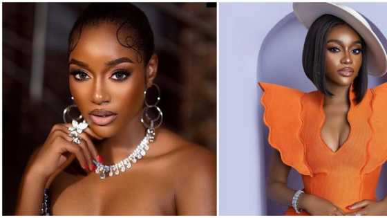 BBNaija reunion: Beauty Tukura's debut look is all shades of risque glam: "The queen herself"
