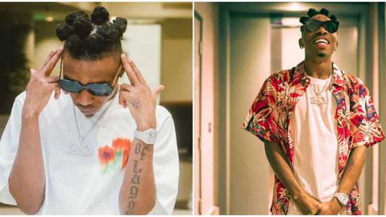 Singer Mayorkun stirs reactions as he cuts off his signature dreadlocks, looks completely different