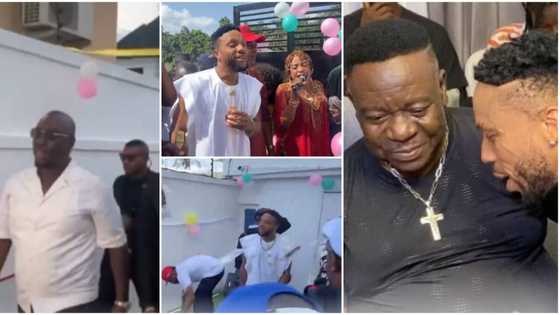 Recovering Mr Ibu, Obi Cubana, other friends attend Charles Okocha's housewarming party