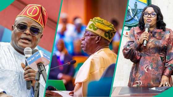 Breaking: Obasa, Lagos Assembly members storm Abuja, reasons, other details emerge