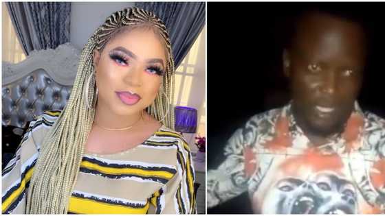 Bobrisky visits man who assaulted him in cell, says he needs close to N1m to repair his car and phone