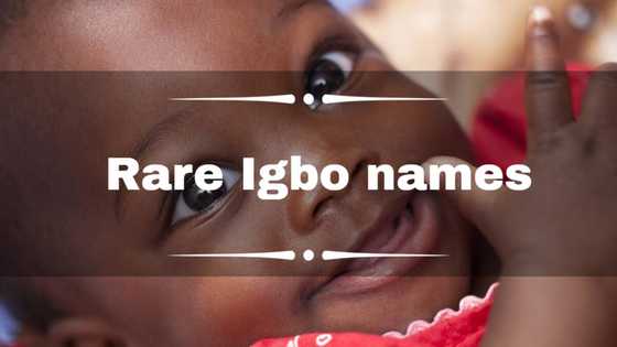 100+ rare Igbo names for boys and girls and their meanings