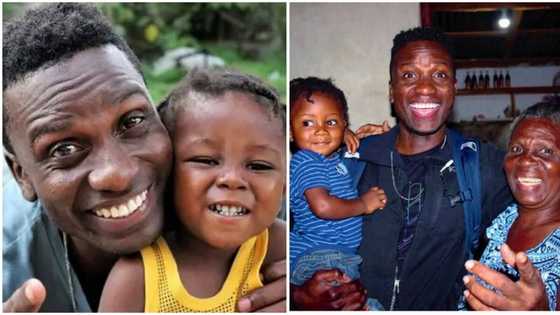 Student adopts a kid he found in refuse dump, takes him to his mother