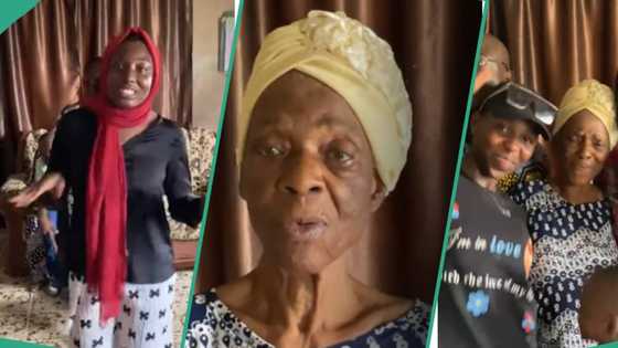 Actress Iya Osogbo, 93, joins grandkids in viral ‘I’m not the bride’ challenge, video melts hearts