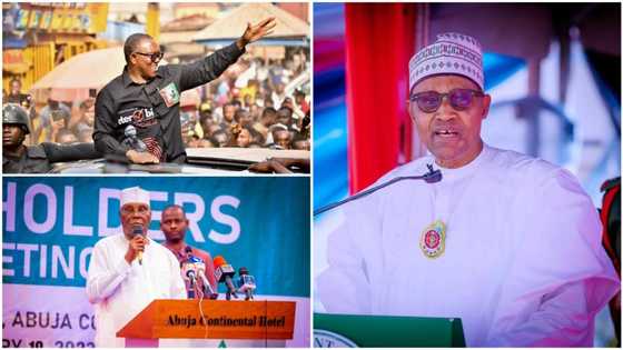 2023 elections: Buhari reveals what Atiku, Peter Obi, others should do