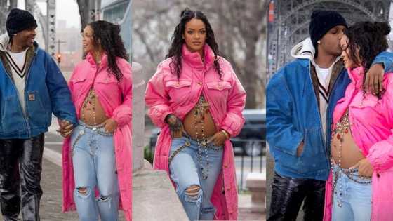 Rihanna bump: 6 photos of singer’s authentic street pregnancy announcement