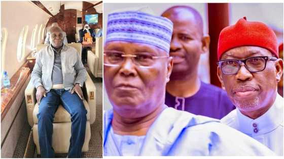 2023: PDP presidential candidate, Atiku returns from vacation, video emerges