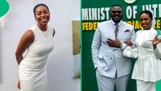 Man reacts as wife openly corrects his incorrect English after he announced their wedding online