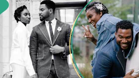 Kunle Remi officially ties the knot, ushers in 2024 with wedding pics, Nollywood stars rejoice