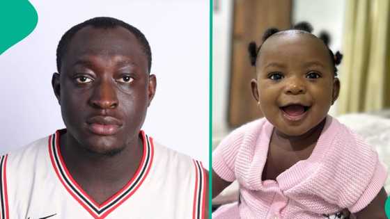 "No DNA needed": Carter Efe and his months-old daughter trade words after daring her in sweet video