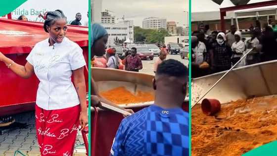 Man shares what he witnessed at Hilda Baci's cooking venue at 4am: "Food should not be wasted"