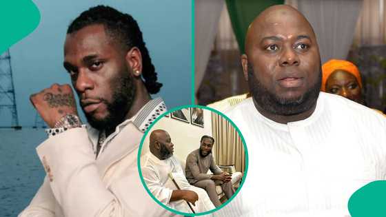 Burna Boy's rare meeting with Asari Dokubo in viral video ignites speculations: "He has been bought"