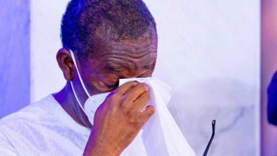 Just in: After losing father, Governor Okowa mourns again