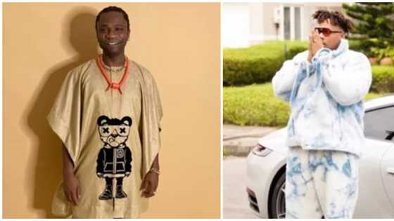 Nigerians slam Speed Darlington after he came for BNXN's fashion sense: "Zazu dress pass you"
