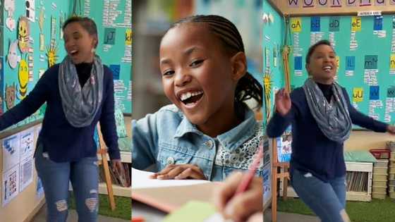 "Teacher of the Year": Lady uses dancing approach to teach little kids English & gain their attention in video
