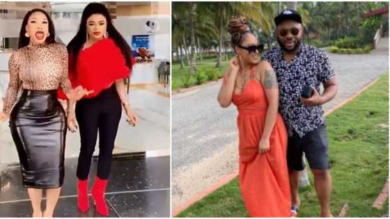 Bobrisky admits falling out with Tonto Dikeh as he shows her support amidst ex-husband drama