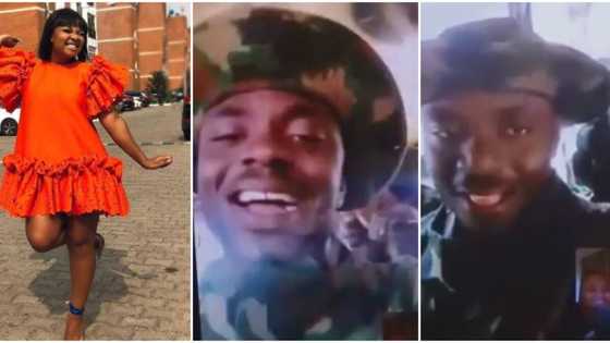 Actress Bimbo Ademoye shares sweet video of her soldier brother wishing her a happy birthday