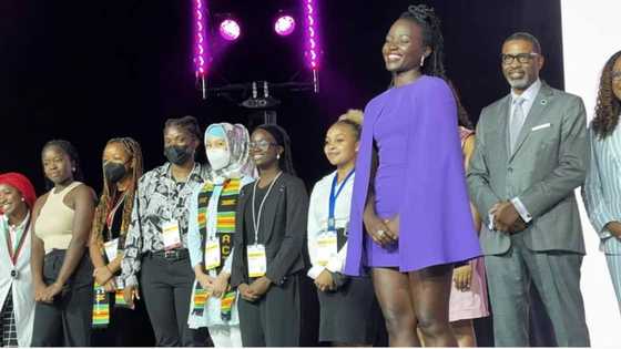 "Learners change the world": Lupita Nyong’o surprises 40 students with N6 million scholarships