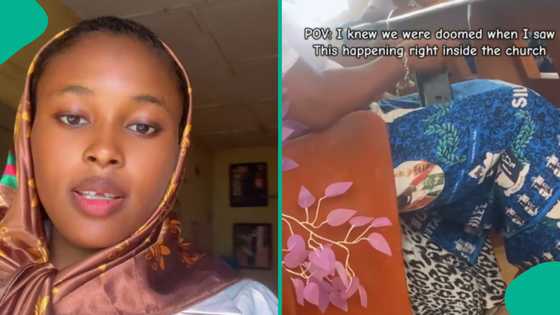 "I saw this happening right inside the church": Lady raises alarm on social media, shares video