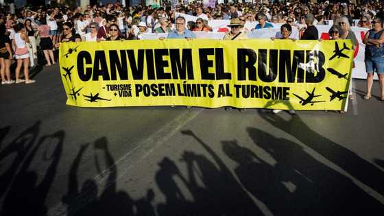 In Mallorca, 20,000 rally against overtourism