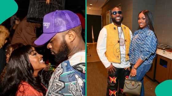 Davido's Chioma shows off curvy waist in tight mini dress, fans React: "The queen in the industry"