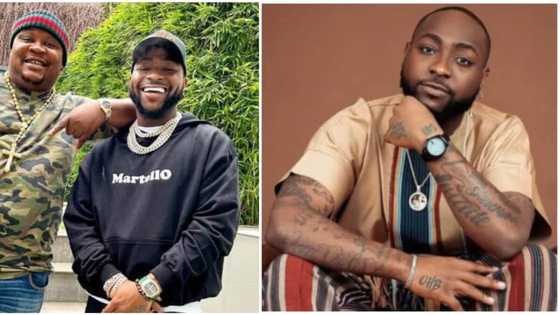 "You don forget Obi": Mixed reactions as Cubana Chiefpriest announces Davido’s impending return, shares video