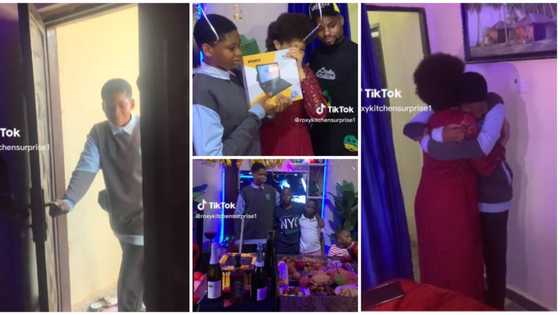 "I cried": Grateful mum appreciates young son who cared for her when she was sick for months, gives him gifts