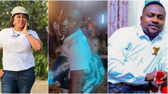 Segun Ogungbe is the daddy of the year: Omowunmi Ajiboye gushes as hubby backs their baby in lovely video