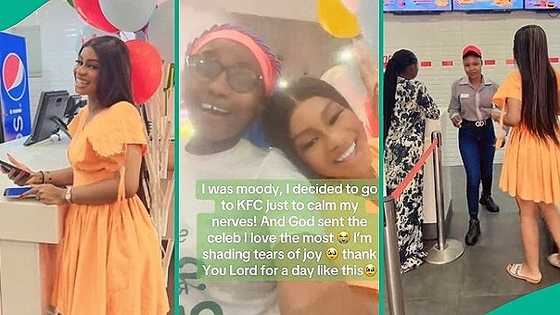 "She is so beautiful": Lady gushes over Priscilla Ojo after meeting her in person, video trends
