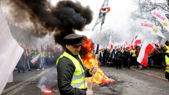 Angry Polish farmers protest EU rules, Ukraine farm imports