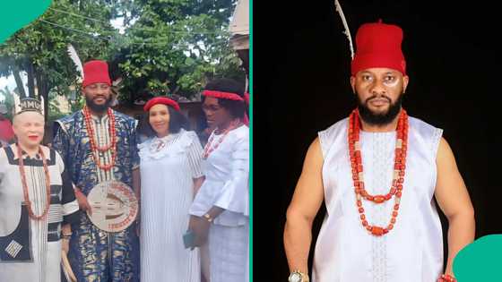 “Not in Igbo land”: Yul Edochie in chieftaincy title controversy as netizens question legitimacy