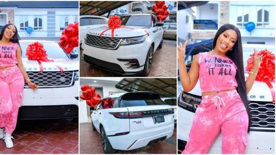 BBNaija 2019 winner Mercy Eke buys Range Rover to mark 27th birthday (photos)