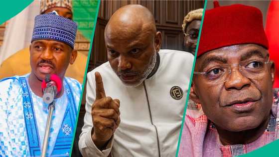 Is it true that Sokoto gov followed Otti to visit Nnamdi Kanu in prison? Here is what we know