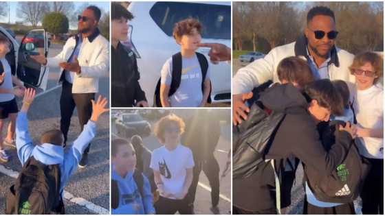 “Highest cruise”: Actor Bolanle Ninalowo teaches oyinbo kids Yoruba after they recognised him in funny video