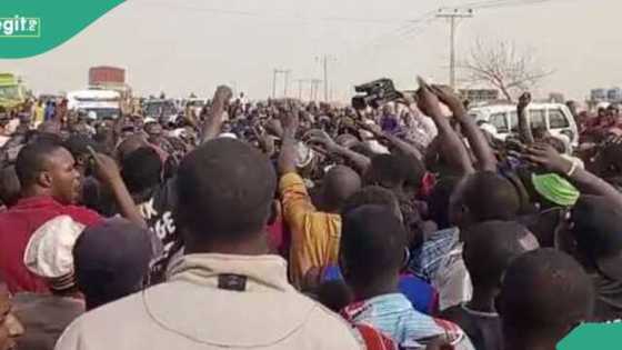 Tsadar rayuwa: Sabuwar zanga-zanga ta ɓarke a jihar Arewa, an yi wa mataimakin gwamna ihu