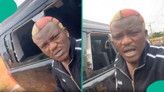 Portable cries out as area boy destroys his car: “My bulletproof Chevrolet from America”