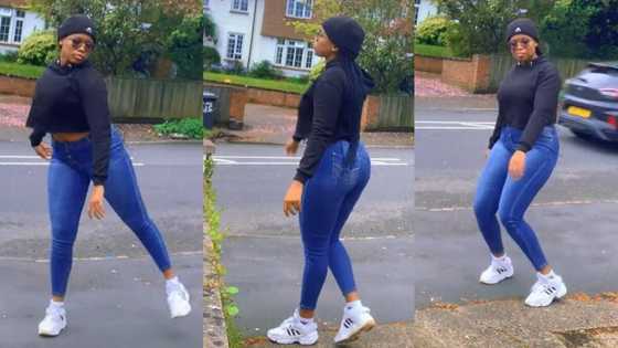 "She wants to Cause Acident": Curvy Lady With Perfect Shape Dances on Roadside, Video Goes Viral on TikTok