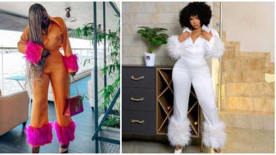 Alex Unusual X Liquorose: BBNaija stars slay in stylish Medlin Boss design