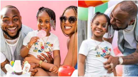 You guys are very weird: Davido's 2nd baby mama reacts after singer posted funny conversation with daughter